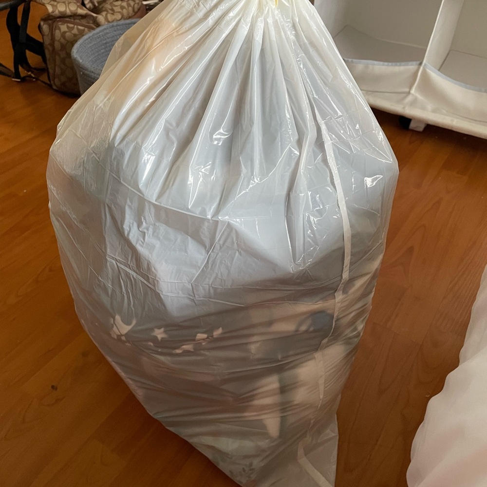 Big Bag of swaddles, beanies & bath towels